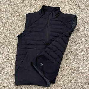 Lululemon black down for it all vest